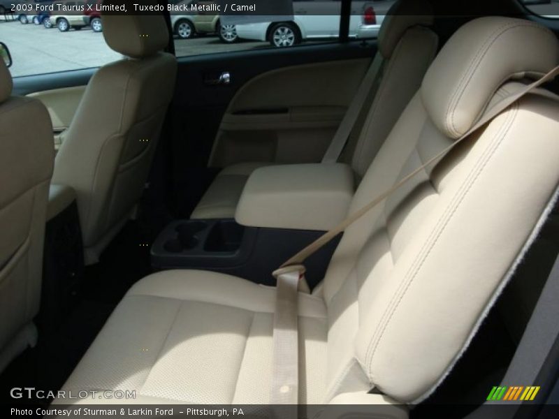 Tuxedo Black Metallic / Camel 2009 Ford Taurus X Limited