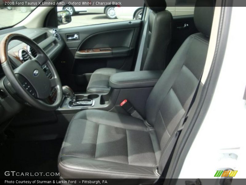 Oxford White / Charcoal Black 2008 Ford Taurus X Limited AWD
