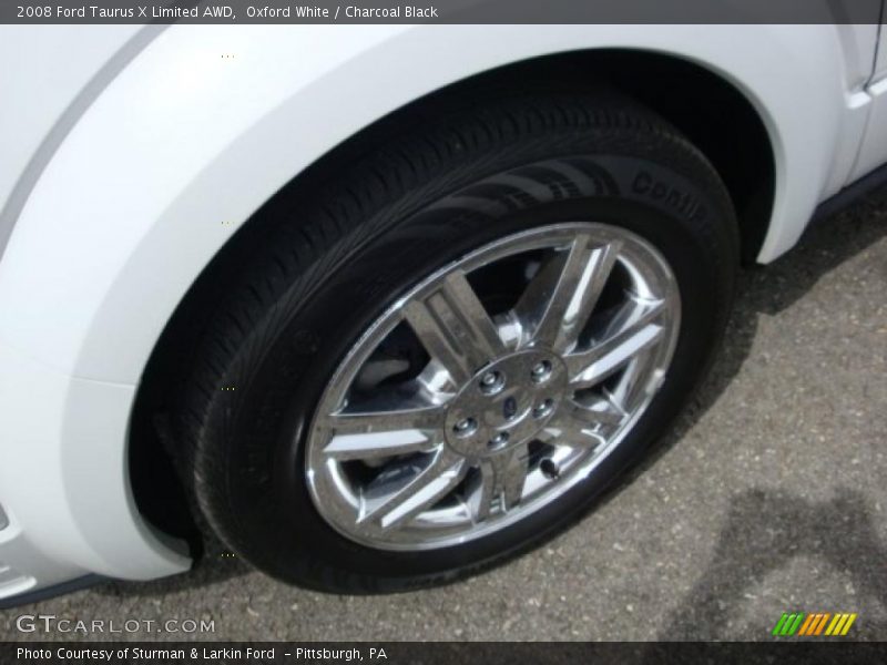 Oxford White / Charcoal Black 2008 Ford Taurus X Limited AWD