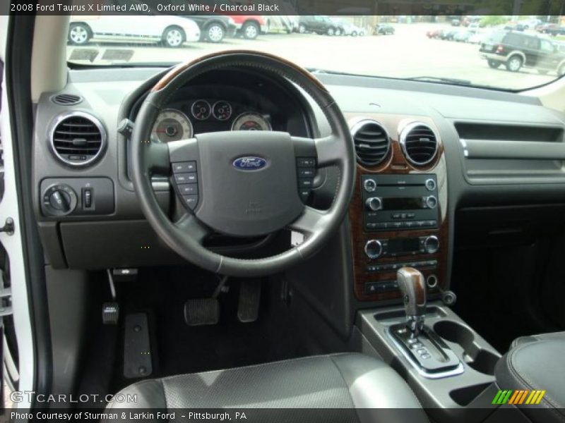 Oxford White / Charcoal Black 2008 Ford Taurus X Limited AWD