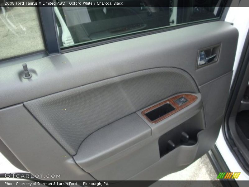 Oxford White / Charcoal Black 2008 Ford Taurus X Limited AWD