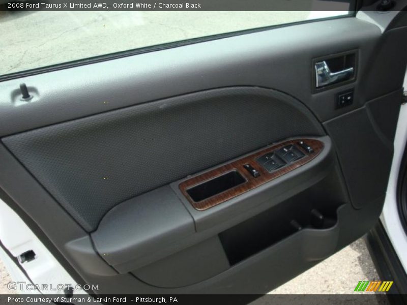 Oxford White / Charcoal Black 2008 Ford Taurus X Limited AWD