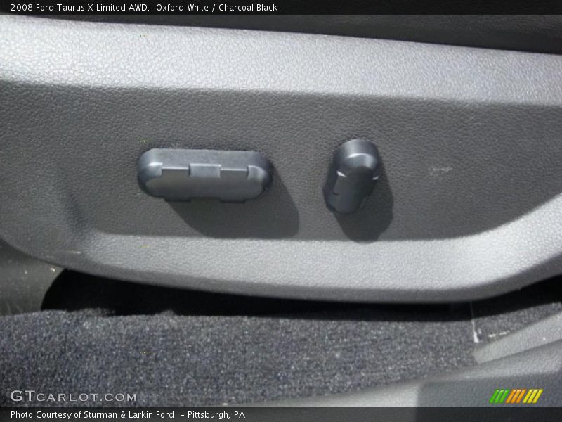 Oxford White / Charcoal Black 2008 Ford Taurus X Limited AWD