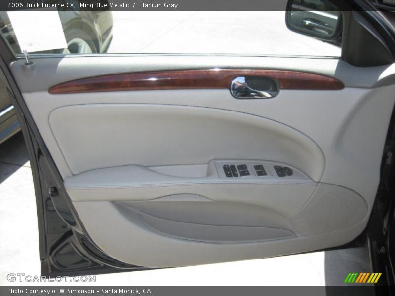 Ming Blue Metallic / Titanium Gray 2006 Buick Lucerne CX