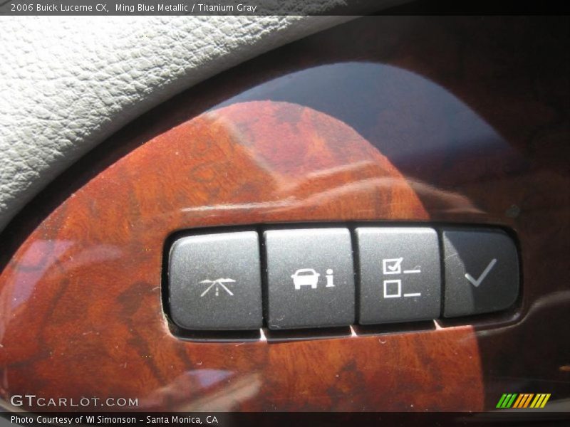 Ming Blue Metallic / Titanium Gray 2006 Buick Lucerne CX