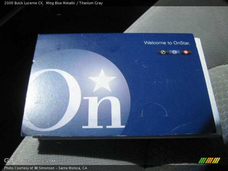 Ming Blue Metallic / Titanium Gray 2006 Buick Lucerne CX