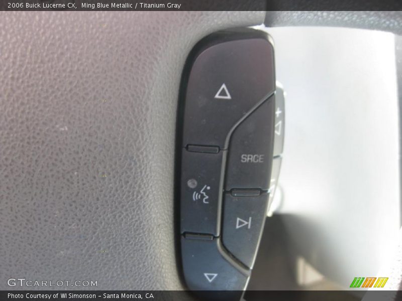 Ming Blue Metallic / Titanium Gray 2006 Buick Lucerne CX