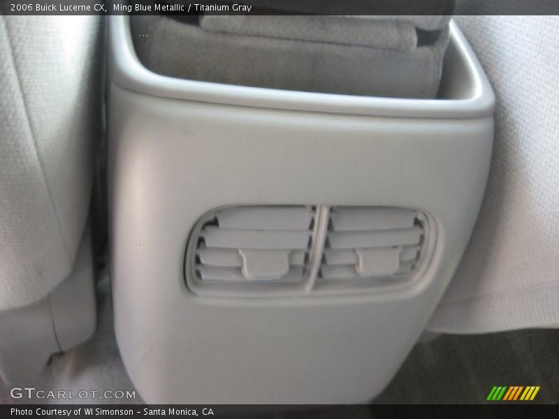 Ming Blue Metallic / Titanium Gray 2006 Buick Lucerne CX