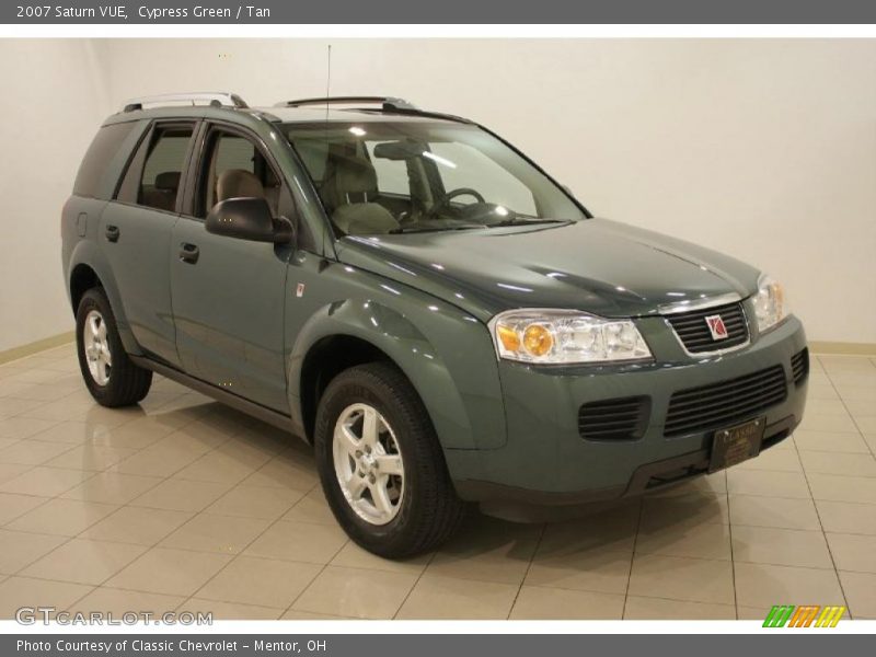 Cypress Green / Tan 2007 Saturn VUE