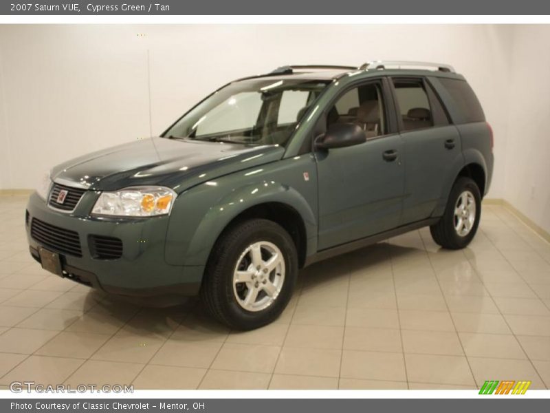 Cypress Green / Tan 2007 Saturn VUE