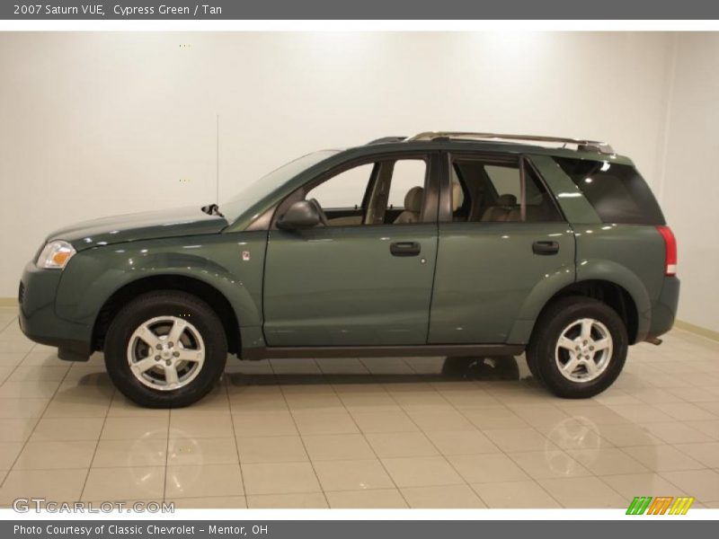 Cypress Green / Tan 2007 Saturn VUE