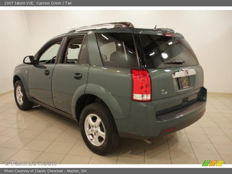 Cypress Green / Tan 2007 Saturn VUE