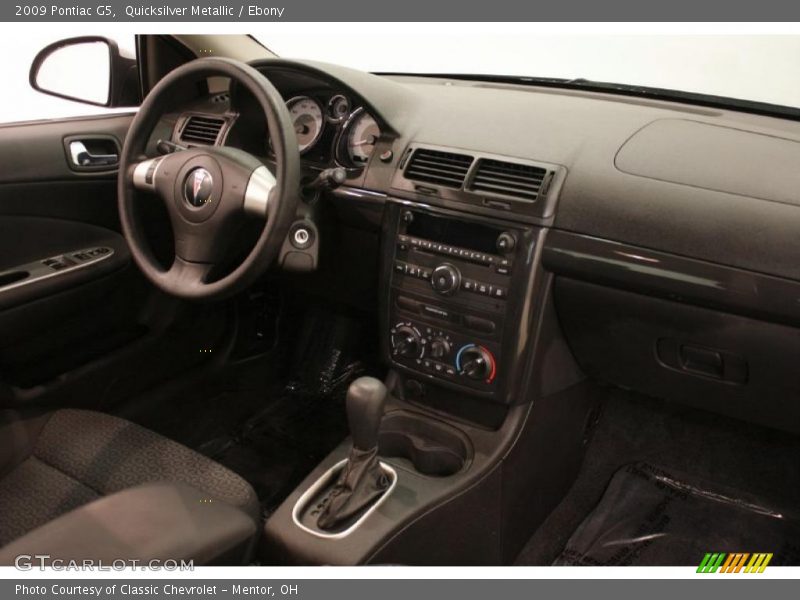 Quicksilver Metallic / Ebony 2009 Pontiac G5