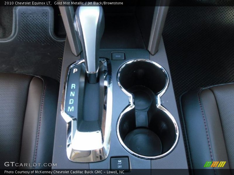 Gold Mist Metallic / Jet Black/Brownstone 2010 Chevrolet Equinox LT