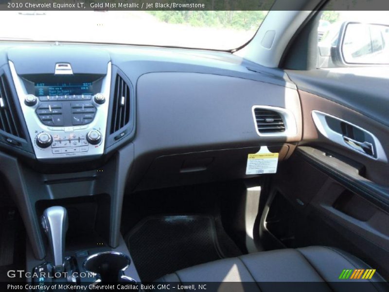 Gold Mist Metallic / Jet Black/Brownstone 2010 Chevrolet Equinox LT