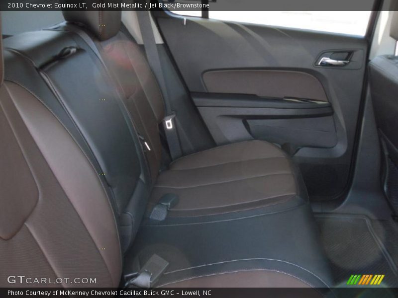 Gold Mist Metallic / Jet Black/Brownstone 2010 Chevrolet Equinox LT