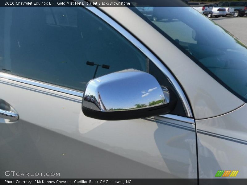 Gold Mist Metallic / Jet Black/Brownstone 2010 Chevrolet Equinox LT