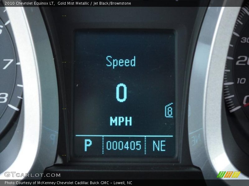 Gold Mist Metallic / Jet Black/Brownstone 2010 Chevrolet Equinox LT