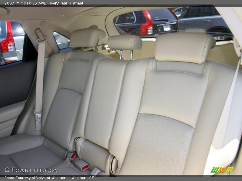 Ivory Pearl / Wheat 2007 Infiniti FX 35 AWD