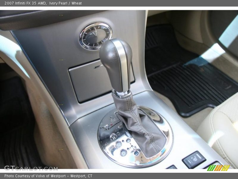 Ivory Pearl / Wheat 2007 Infiniti FX 35 AWD