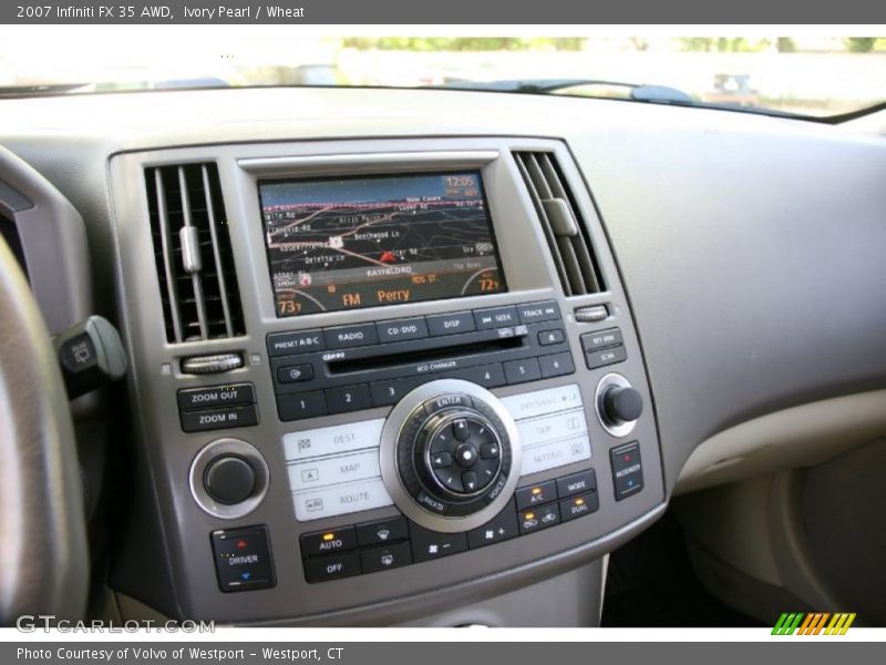Ivory Pearl / Wheat 2007 Infiniti FX 35 AWD