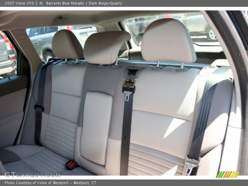 Barrents Blue Metallic / Dark Beige/Quartz 2007 Volvo V50 2.4i