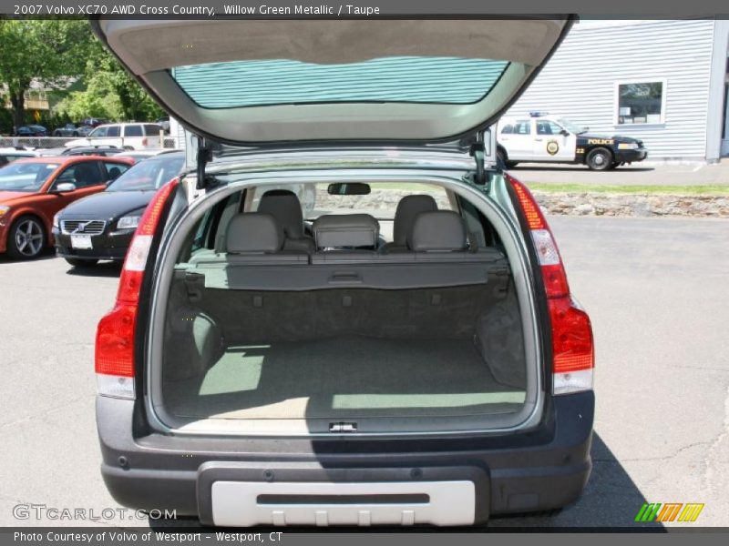 Willow Green Metallic / Taupe 2007 Volvo XC70 AWD Cross Country