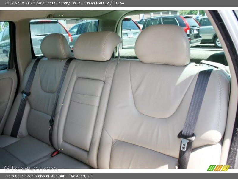 Willow Green Metallic / Taupe 2007 Volvo XC70 AWD Cross Country