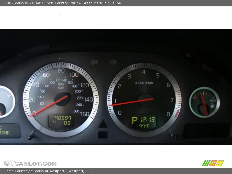 Willow Green Metallic / Taupe 2007 Volvo XC70 AWD Cross Country
