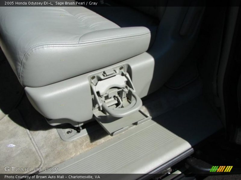 Sage Brush Pearl / Gray 2005 Honda Odyssey EX-L