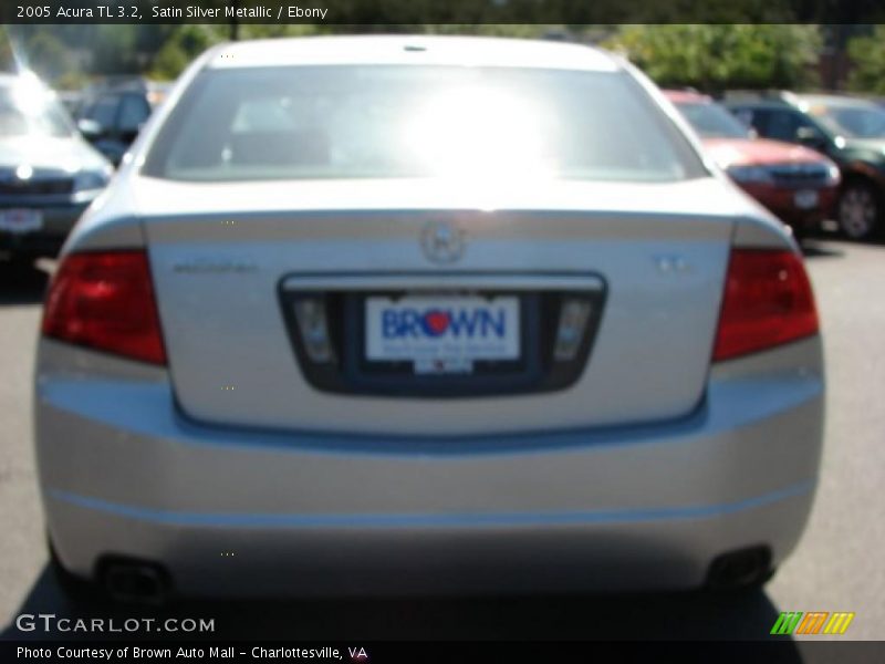 Satin Silver Metallic / Ebony 2005 Acura TL 3.2