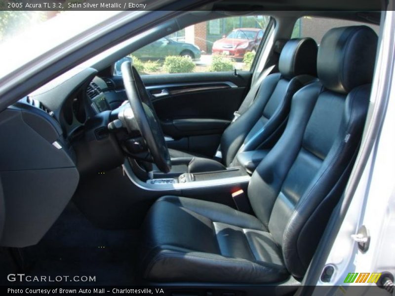 Satin Silver Metallic / Ebony 2005 Acura TL 3.2