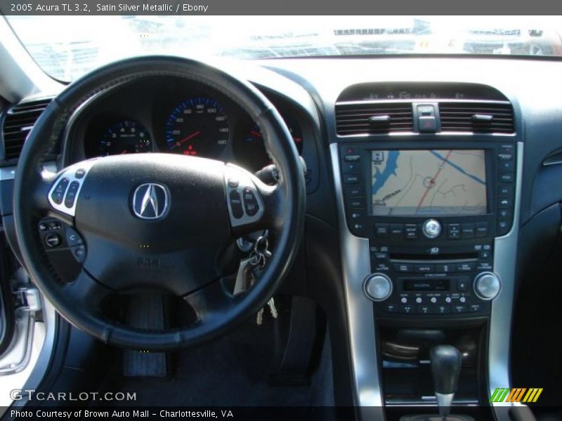 Satin Silver Metallic / Ebony 2005 Acura TL 3.2