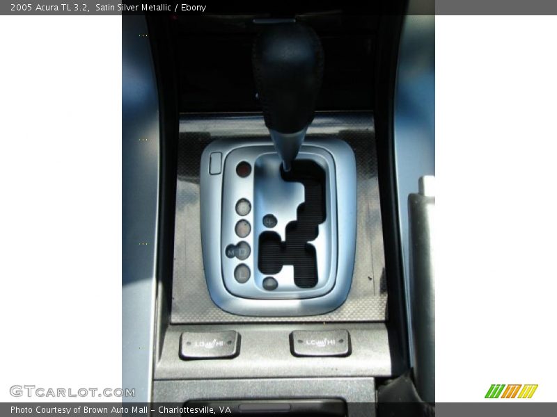Satin Silver Metallic / Ebony 2005 Acura TL 3.2