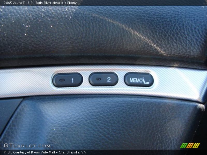 Satin Silver Metallic / Ebony 2005 Acura TL 3.2
