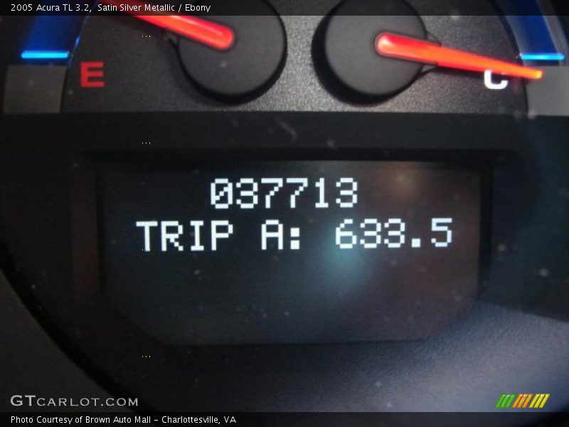 Satin Silver Metallic / Ebony 2005 Acura TL 3.2