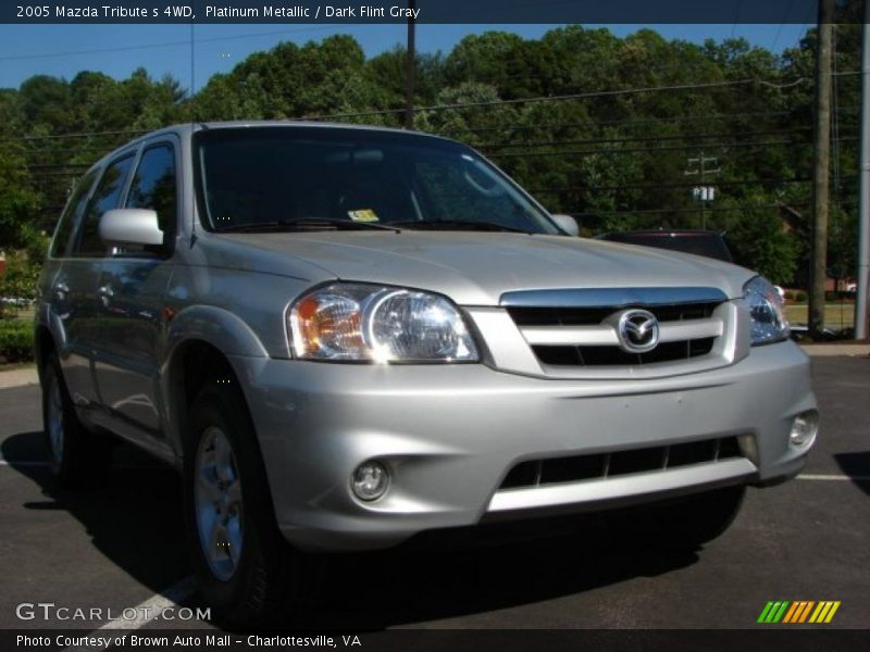 Platinum Metallic / Dark Flint Gray 2005 Mazda Tribute s 4WD