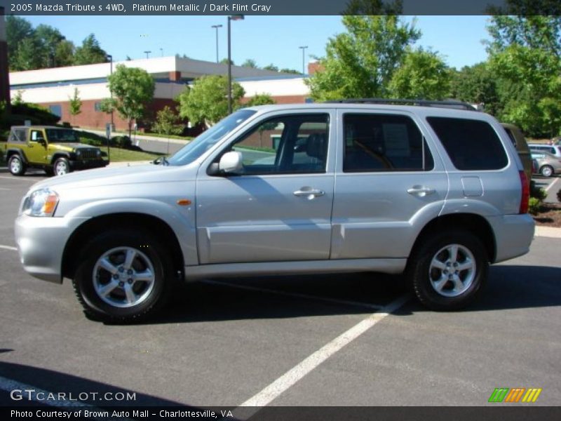 Platinum Metallic / Dark Flint Gray 2005 Mazda Tribute s 4WD