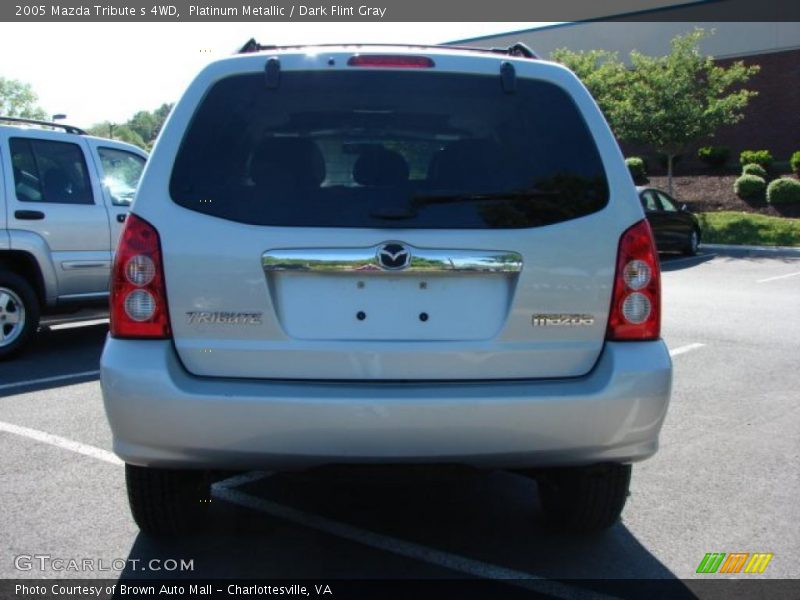 Platinum Metallic / Dark Flint Gray 2005 Mazda Tribute s 4WD