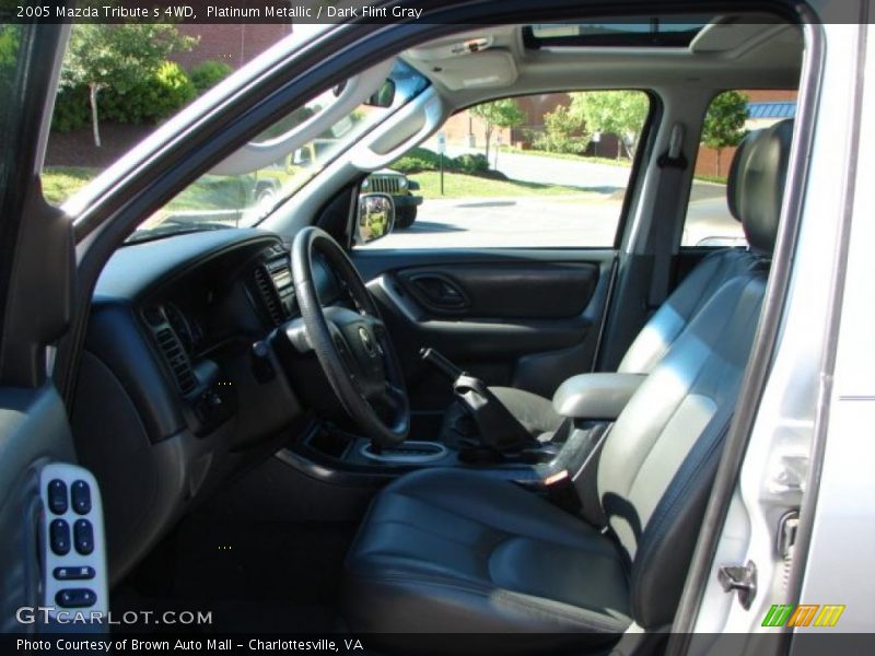 Platinum Metallic / Dark Flint Gray 2005 Mazda Tribute s 4WD