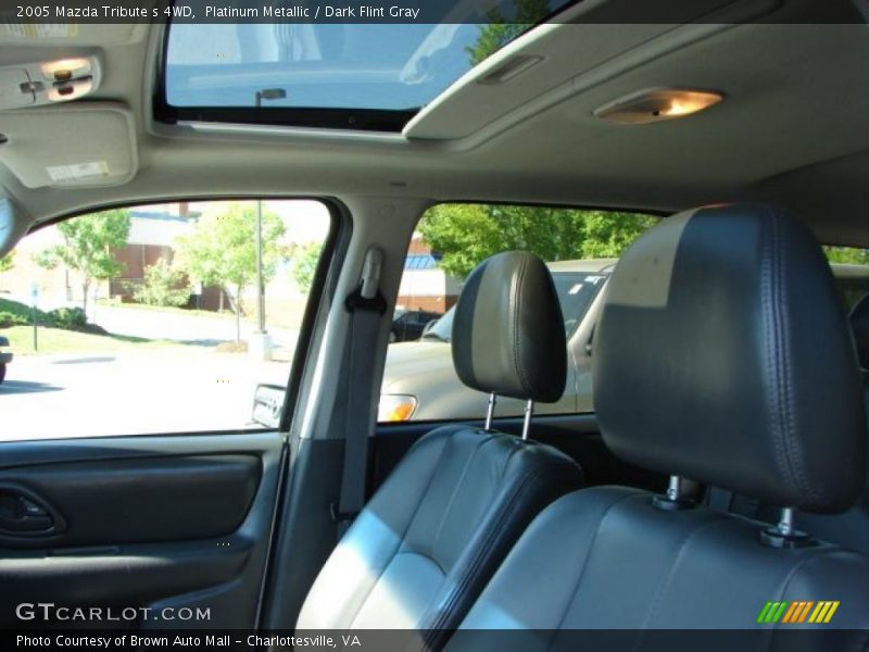 Platinum Metallic / Dark Flint Gray 2005 Mazda Tribute s 4WD