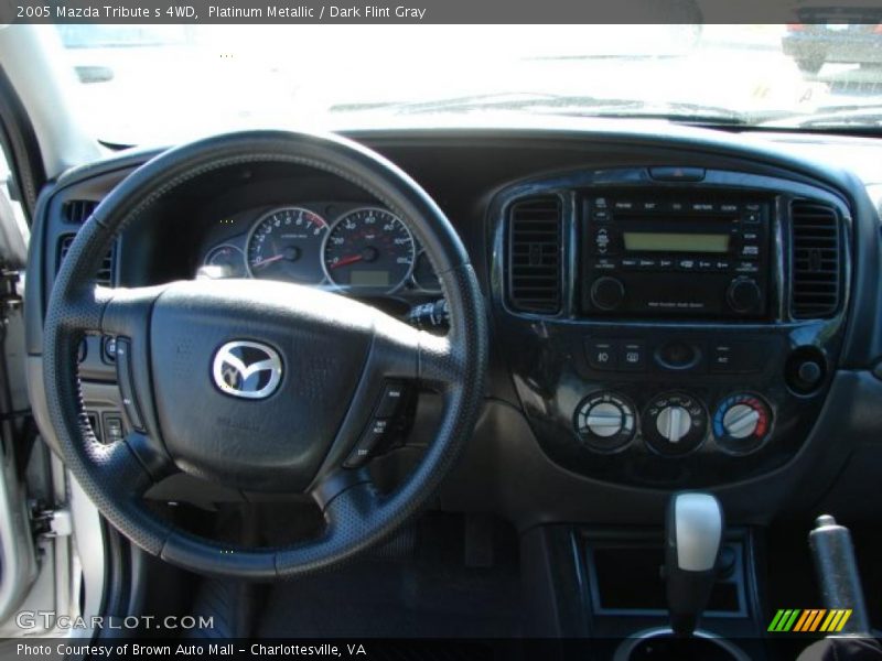 Platinum Metallic / Dark Flint Gray 2005 Mazda Tribute s 4WD