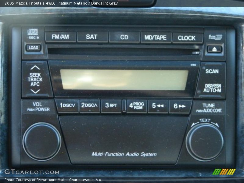 Platinum Metallic / Dark Flint Gray 2005 Mazda Tribute s 4WD