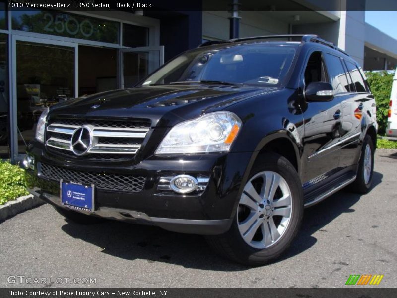 Black / Black 2010 Mercedes-Benz E 350 Sedan