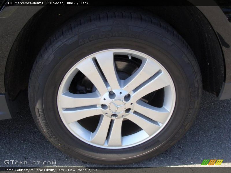 Black / Black 2010 Mercedes-Benz E 350 Sedan