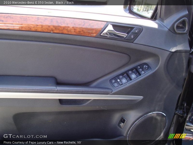 Black / Black 2010 Mercedes-Benz E 350 Sedan