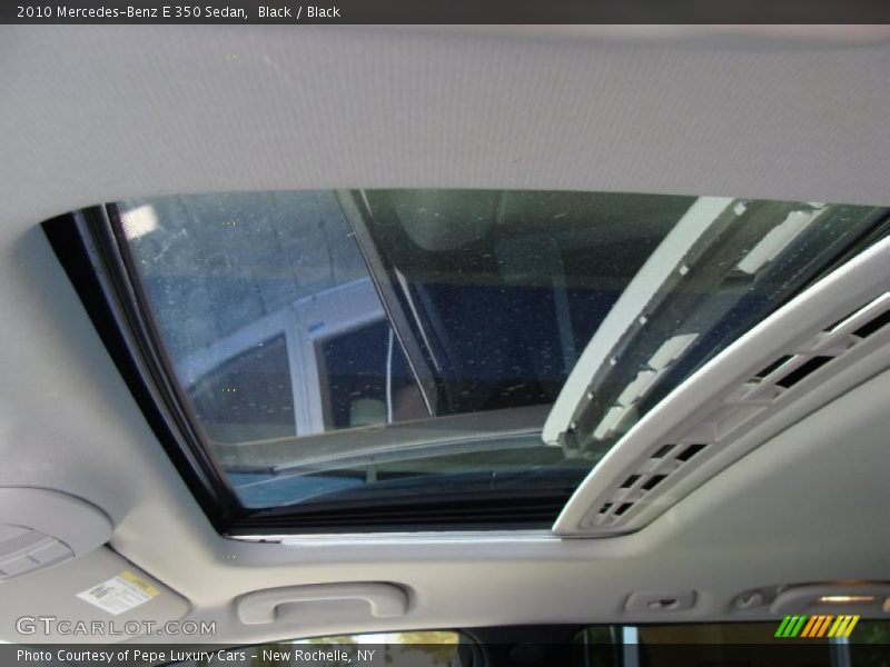 Black / Black 2010 Mercedes-Benz E 350 Sedan
