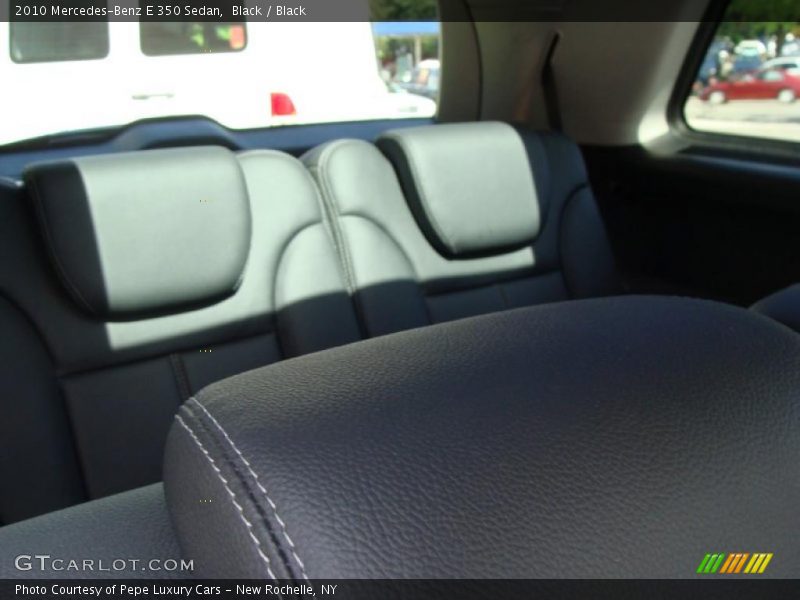 Black / Black 2010 Mercedes-Benz E 350 Sedan