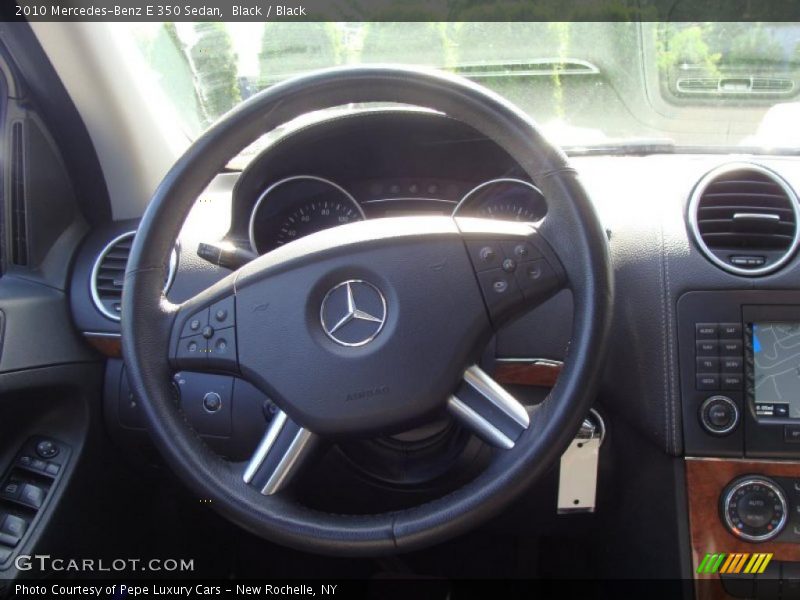 Black / Black 2010 Mercedes-Benz E 350 Sedan