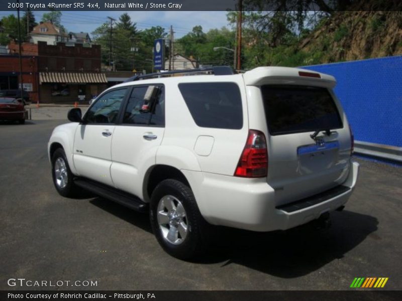 Natural White / Stone Gray 2008 Toyota 4Runner SR5 4x4